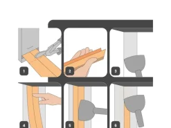 Hot PROTEKTOR Kantenprofil Rolle 30,4m Papier Weiß Fugenband Trockenbau