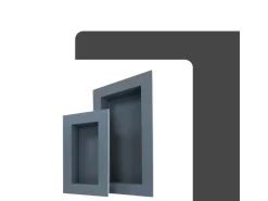 Clearance PROTEKTOR Wandnische Befliesbar 30cm x 60cm Polysterol Anthrazit