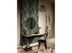 Rasch Vliestapete African Queen III Blätter Dunkelgrün 10,05 x 0,53 m