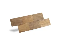 New Rebel of Styles Holzverblender UltraWood Big Square 45 cm x 20 cm Braun