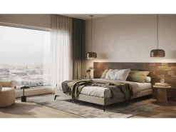 New Rebel of Styles Holzverblender UltraWood Big Square 45 cm x 20 cm Braun