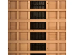 Outlet Home Deluxe Redsun Deluxe Infrarotkabine PLUS Tannenholz Natur M