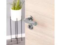 Reer Türgriffschutz HandleGuard Silikon 2 cm x 13 cm x 2 cm Grau 2 Stück