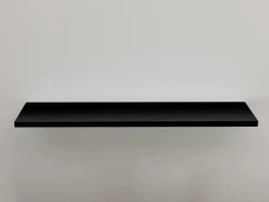 Outlet Regalboden aus Melaminbeschichteter Spanplatte 200 cm x 50 cm x 1,6 cm Schwarz