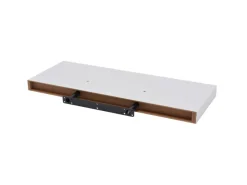 Outlet Regalboden Carlton Hochglanz 3,8 cm x 60 cm x 23,5 cm Weiß