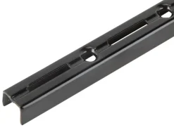 Clearance Regalschiene 100 cm bis 55 kg Schwarz