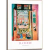 Reinders Gerahmtes Bild Matisse Window für Wohnzimmer 70 cm x 50 cm Mehrfarbig