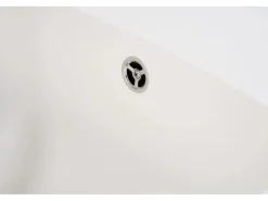 New Respekta Einbauspüle Mineralite Boston 86 cm x 50 cm Weiß