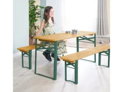 Online roba Kinderpartygarnitur mit Bankkissen aus FSC-zertifiziertem Holz Natur