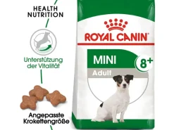 Discount Royal Canin Mini Adult 8+ Trockenfutter Ältere Kleine Hunde 2 kg