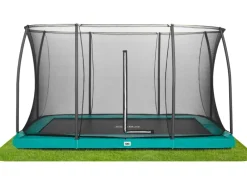Clearance Salta Trampolin Comfort Edition Ground 366 cm x 244 cm Grün