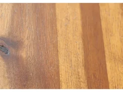 Best SAM Tischplatte Baumkante Akazie Cognac 140 x 80 cm Esra