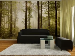 Sanders & Sanders Fototapete Bewaldete Landschaft Grün 360 x 270 cm 600416