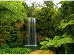 Discount Sanders & Sanders Fototapete Wasserfall Grün 180 x 127 cm 600345