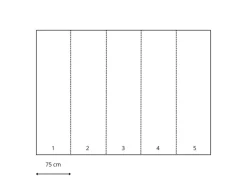 Sanders & Sanders Fototapete Berglandschaft Mit Bäumen Grün 3,75 x 2,7 m 601167