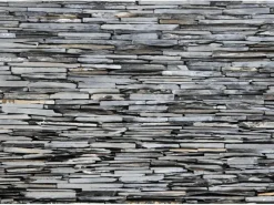 Hot Sanders & Sanders Fototapete Stein-Optik Grau 360 x 254 cm 600391