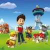 Sanders & Sanders Fototapete Paw Patrol Blau Grün und Rot 360 x 270 cm 600598