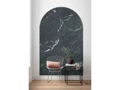 Clearance Sanders & Sanders Selbstklebende Runde Tapete Torbogen Schwarz 127 x 200 cm 611747