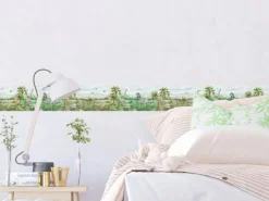 Online Sanders & Sanders Selbstklebende Tapetenbordüre Dinosaurier Grün 9.7 x 500 cm 601307