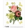 Clearance Sanders & Sanders Wandtattoo Blumenstillleben Grün und Rosa 65 x 85 cm 600257