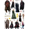 Sanders & Sanders Wandtattoo Harry Potter Grau 65 x 42.5 cm 601346