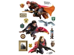 Sanders & Sanders Wandtattoo Harry Potter Grau und Rot 65 x 42.5 cm 601347