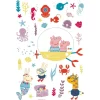 Sanders & Sanders Wandtattoo Peppa Wutz Multicolor 65 x 42.5 cm 601349