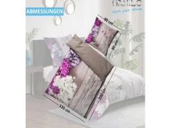 Sanilo Bettwäsche 2-teilig Flieder