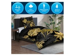 Sanilo Bettwäsche 2-teilig Golden Leaves