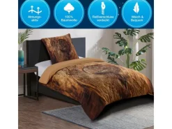 Sanilo Bettwäsche 4-teilig Rustikal