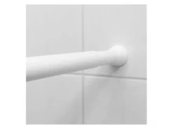 Sanilo Duschvorhangstange Weiß 90-170cm