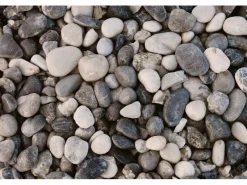 Clearance Scherf Flusskiesel Grau-Beige 16-32 mm 25 kg PE-Sack