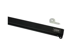 Schöner Wohnen Kollektion Schöner Wohnen Aluminium-Vorhangschienenset Emilia 1-läufig 160 cm Schwarz-Matt