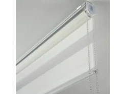 Clearance Schöner Wohnen Kollektion Schöner Wohnen Doppelrollo Tilda 90 cm x 150 cm Weiß