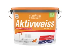 Hot SCHÖNER WOHNEN-Farbe Schöner Wohnen Innenfarbe Aktivweiß Weiß 10 l
