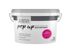 New SCHÖNER WOHNEN-Farbe Schöner Wohnen pep up Versiegelung für Renovierfarben Seidenmatt 1 l