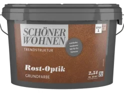 Online SCHÖNER WOHNEN-Farbe Schöner Wohnen Rost-Optik Grundfarbe Rost 2,5 l