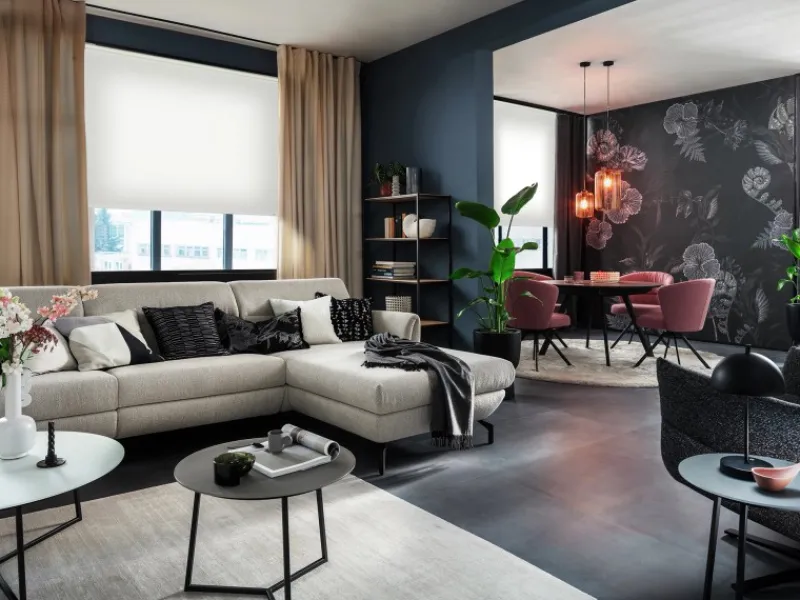 Schöner Wohnen Kollektion Schöner Wohnen Tageslicht-Rollo Tizia 80 cm x 210 cm