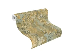 Clearance Schöner Wohnen Vliestapete Dschungel 10,05 m x 0,53 m Oliv