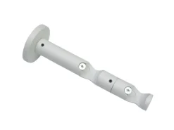 Clearance Schöner Wohnen Kollektion Schöner Wohnen Wandhalter Leon 2-läufig für Gardinenstangen Ø 20 mm Weiß-Matt