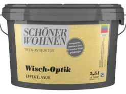 Clearance SCHÖNER WOHNEN-Farbe Schöner Wohnen Wisch-Optik Effektlasur 2,5 l