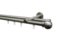 Schöner Wohnen Kollektion Schöner Wohnen X-Gelenkgleiter Leon mit Faltenlegehaken 20 Stück