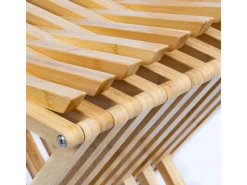 Online Schulte Badhocker Klappbar Bambus FSC®