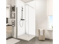 Best Schulte DecoDesign Duschrückwand Set Ecke Dekor Weiß