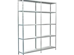 Schulte Set 1 Steckregal und 1 Anbauregal 200 cm x 160 cm x 35 cm