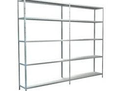 Schulte Set 1 Steckregal und 1 Anbauregal 200 cm x 240 cm x 35 cm