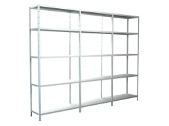 Sale SCHULTE Regalwelt Schulte Steck-Grund- und 2 x Anbauregale 200 cm x 300 cm x 35 cm Weiß