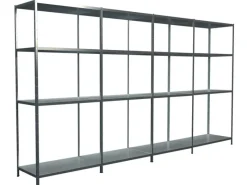 Best SCHULTE Regalwelt Schulte Steck-Grund- und 3 x Anbauregale 180 cm x 380 cm x 50 cm Verzinkt