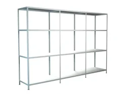 Online SCHULTE Regalwelt Schulte Steck-Grund- und 2 x Anbauregale 180 cm x 360 cm x 50 cm Weiß