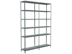 SCHULTE Regalwelt Schulte Steck-Grund-/Anbauregal 230 cm x 160 cm x 35 cm